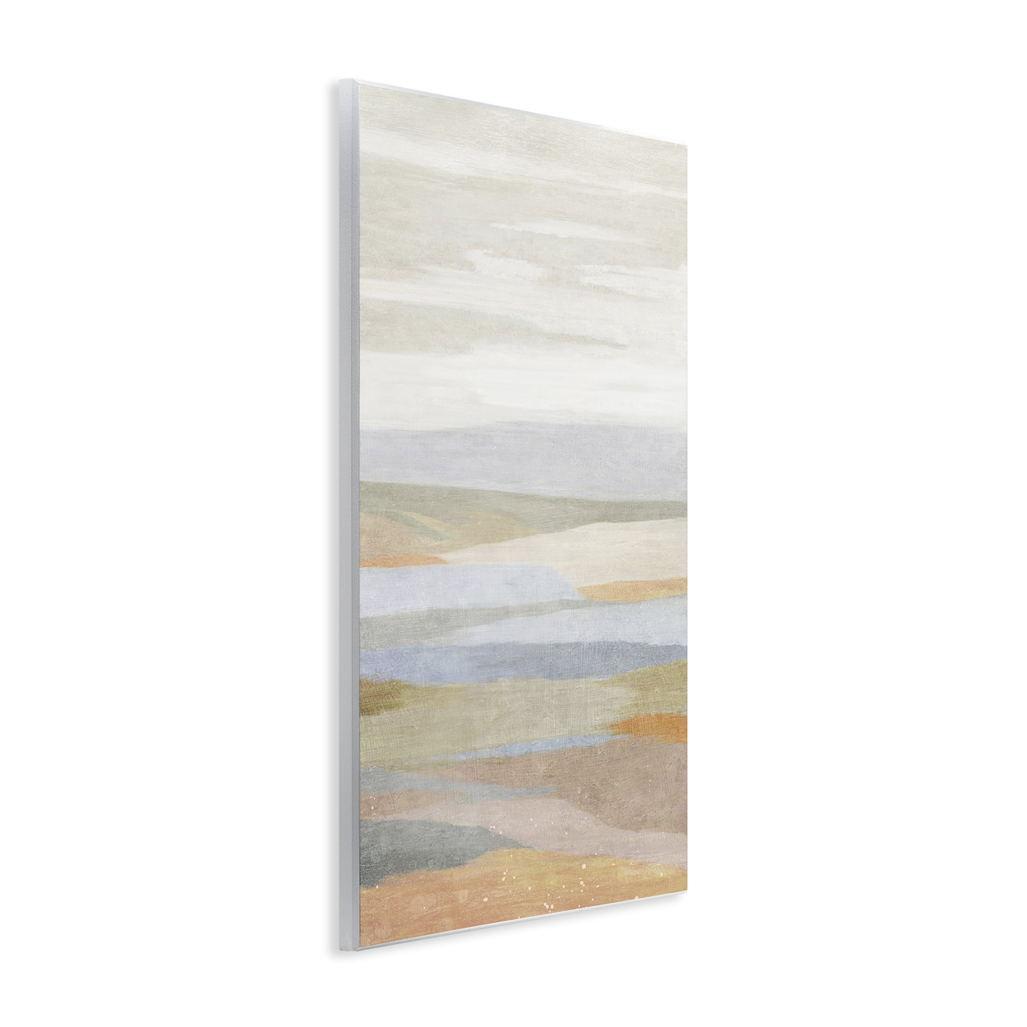 Stupell Industries Neutral Beach Dunes Coastal Painting Unframed Art Print Wall Art, 13 x 19