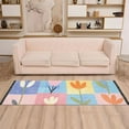 thumbnail image 2 of Yayeee Runner Rug for Bedroom 2'x6' Machine Washable Hallway Non Slip Mat, Blue Flowers, 2 of 8