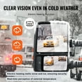 thumbnail image 5 of VEVOR Towing Mirrors,Left & Right Pair Set for 2008-2016 Ford F250 F350 F450 F550, Power Heated with Signal Light,Plane & Convex Glass, Manual Controlling Telescoping Folding, Heating Defrost,Black, 5 of 9