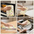 thumbnail image 6 of 2 Pcs Funny Kitchen Towels,Pioneer Flower Floral Print Pattern Microfiber Dish Towels,Kitchen Tea Towels,Kitchen Towel Set (18" X 26"), 6 of 7