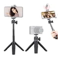 thumbnail image 2 of Para Andoer MT-08 Mini de escritorio extensible Trípode Potro de fotografía de la mano CON SOPORTE DE TORNILLO DE 1/4 PULGADAS FLEXIBLE PARA VLOGGGGE DE VIJES DE SELFIE, 2 of 7