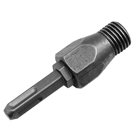 

NUOLUX Diamond Hole Drilling Adapter Drill Bit Converter Power Hand Drill Bit for Hammer Drill - Square Handle (Black)