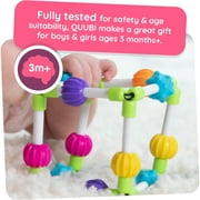 Fat Brain Toys Quubi Flexible Sensory Cube, Sensory Learning, Tactile Development, Ages 3 Months+