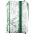 thumbnail image 3 of 4 Tiers Greenhouse Cover Replacement Outdoor Portable Transparent PVC Greenhouse Cover Warmhouse Reinforced Replacement Cover with Zippered Cover (Without Iron Stand), 3 of 5