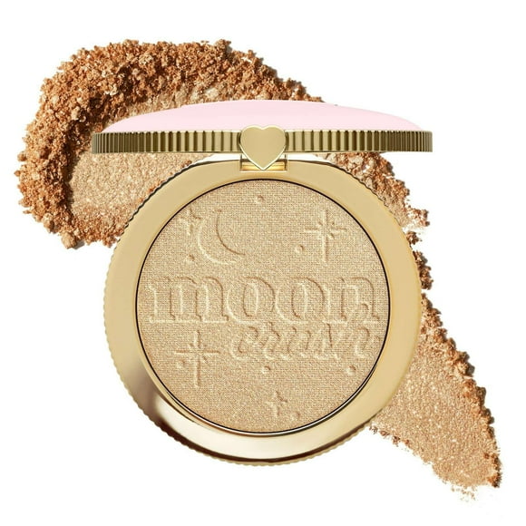 Too Faced Enlumineur Moon Crush / Estompable, Léger, Scintillant + Fini Éclat Lumineux, 0,25 Once, Étoile Filante
