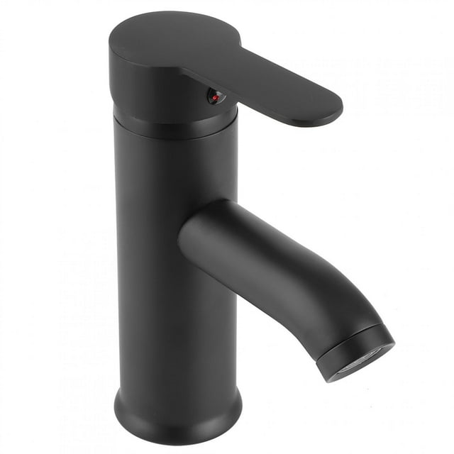 Grifo de lavabo, grifo mezclador de baño de acero inoxidable, instalación sencilla