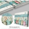 thumbnail image 2 of God Says You Are Canvas Wall Art Bible Verses Wall Decor Christian Wall Art Cute Marson Jars with Butterfly Pictures Inspirational Wall Decor For Office Living Room Bedroom Bathroom 12x16 Inch, 2 of 6
