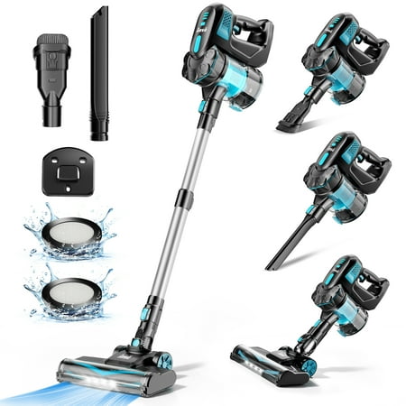 INSE Cordless Vacuum Cleaners  6-in-1 Lightweight Stick Vacuum for Hardwood Floor Carpet Pet Hair  V770