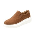 thumbnail image 2 of Willtoo Women's Canvas Slip On Shoes Laceless Low Top Sneakers Slip On Sneakers, 2 of 5