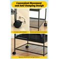 thumbnail image 3 of 39" High Multi-Level Small Animal Cage for Ferrets, Hamsters, Chinchillas, Hedgehogs, Rabbits, Gerbils – Removable Ramp & Tray, Hammock – Color: A3, 3 of 8