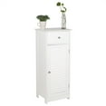 thumbnail image 2 of FCH One Door & One Drawer Bathroom Cabinet White, 2 of 11