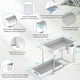 thumbnail image 3 of 2 Organizadores Debajo del Fregadero Con Cajón Extraíble, Accesorios para Baño, Estante de Almacenamiento Con 4 Ganchos para Baño y Cocina, 3 of 7