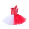 thumbnail image 4 of Girls Halloween Lace Dress Kids Lace Short Sleeve Princess Dresses Bridesmaid Pageant Halloween Dress Up, 4 of 9