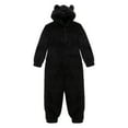 thumbnail image 1 of Solid Color Parent-Child Suit, Long Sleeve Family Pajamas Set, Round Neck Zipper Hoodie, 1 of 5