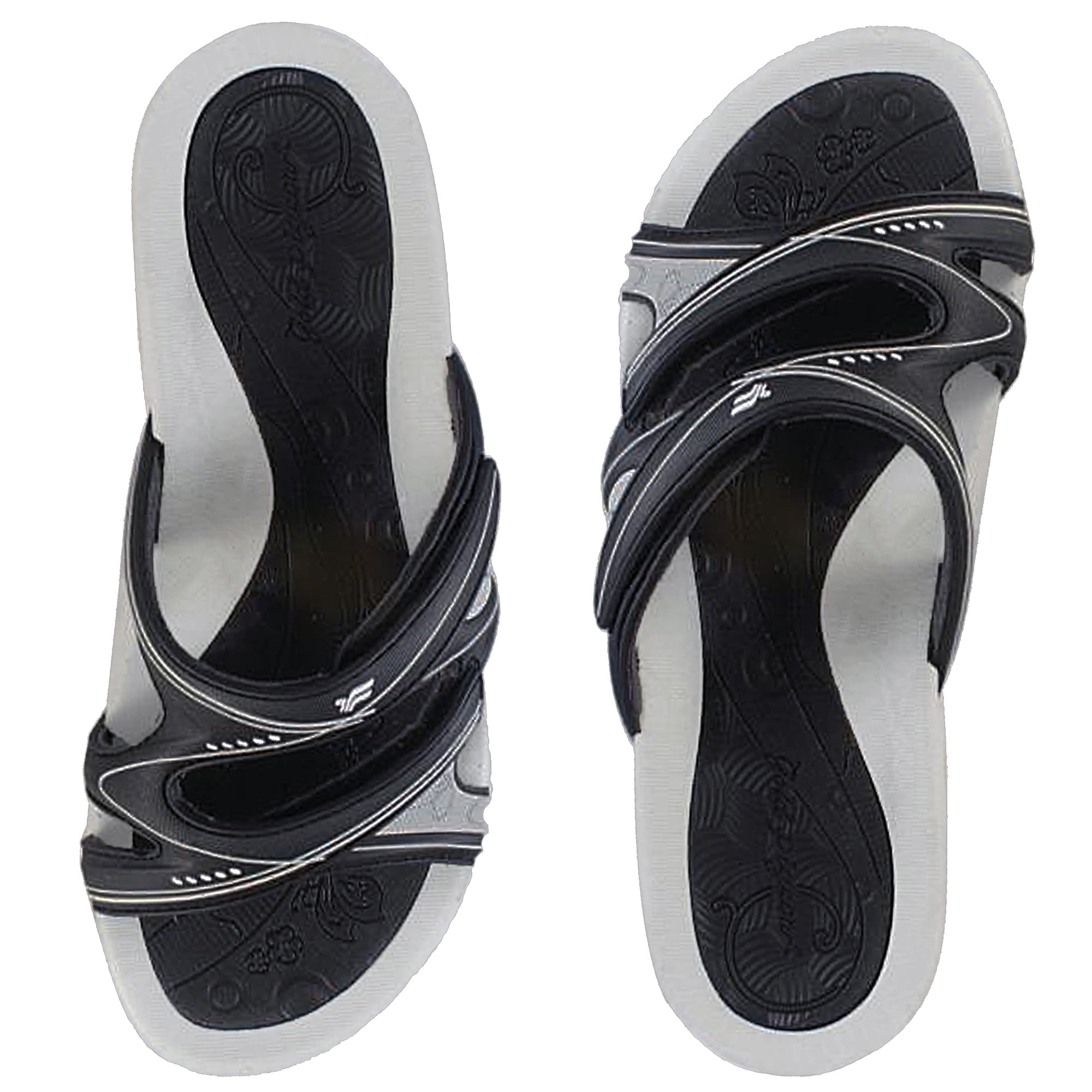 GP Signature Slide Sandals for Women: Grey-22, (US Size 5.5 - 6) - Walmart.com