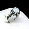 thumbnail image 3 of Fran Statement Ring for Women Fire Opal Filigree Style Ginger Lyne Collection, 3 of 5