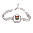 thumbnail image 1 of Traditional Japanese Tasty Miso Soup Tennis Chain Anklet Bracelet Diamond Jewelry, 1 of 3