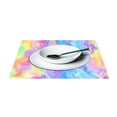 thumbnail image 3 of Graffiti 12×18 inch Placemats Heat Resistant Washable Foldable Rectangular Placemats Set Decoration Indoor Outdoor for Kitchen Dining Table 1PC, 3 of 8