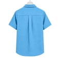 thumbnail image 6 of Yievot Summer Collared Blouses for Women Short Sleeve Button Down Shirts Business Casual Dressy Work Tops, 6 of 6
