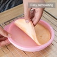 thumbnail image 3 of Cheers 4Pcs Multi-Use Cake Molds Anti-Stick Flexible Round DIY Baking Mold for Bakery, 3 of 8