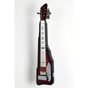 Angle View: Gretsch Guitars Electromatic Lap Steel Guitar Level 2 Tobacco Sunburst 888365985428