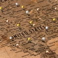 thumbnail image 3 of Elephant Stock Our Travel Map Push Pin Ii Wall Art - Map Canvas Art - 24" x 16", 3 of 8