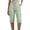 Mint Green, variant on TAGOLD Women's Summer Athletic Shorts Pants,Casual Plus Size Short Pants for Womens,Women Solid Color With Elastic Waist Casual Half Shorts Pants Pocket