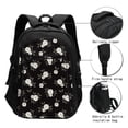 thumbnail image 3 of Disketp Rose Flowers Mochila de Viaje Estampada para Laptop con Puerto de Carga USB, Mochila Impermeable para Computadora – Regalo para Hombres y Mujeres, 3 of 7
