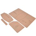 thumbnail image 1 of Garosa Leather Bag Tool,Leather Template,Leather Template Set Transparent Acrylic DIY Hand-Made Notebook Cover Craft Tool, 1 of 8