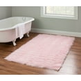 thumbnail image 6 of Linon Faux Sheepskin Area Rug Collection, Pink, 1.67' x 2.5', 6 of 7