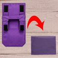 thumbnail image 4 of Luckky 3-in-1 Hidden Pocket Travel Wallet, Foldable Under-Clothing Money Holder Nylon Secure Wallet for Passport Cash Cards, Lightweight Passport Holder for Men & Women Vacation Essentials, 4 of 9