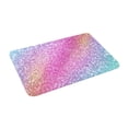 thumbnail image 2 of Bingfone Fun Rainbow Pink Door Mat 16"X24" Front Entrance Non-Slip Low Profile Washable For Entryway, 2 of 7