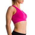 thumbnail image 2 of Women Seamless Racerback Yoga Sports Fitness Fashion Bra Top No Padding Wire Free, 2 of 4