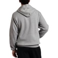 thumbnail image 2 of Russell Athletic Dri Power Hooded Full-Zip Sweatshirt, 3XL, Oxford, 2 of 2