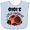 AE-Light Blue, variant on Inktastic Gigi's Little Ladybug Boys or Girls Baby Bib