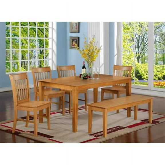 5 Piece Dining Room For 4 Set-- Dining Room Table and 4 Chairs