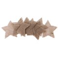thumbnail image 4 of 10pcs Forma de Estrellas de Arpillera Arte de Bricolaje 7.5cm Accesorio de 2 Colores yotijar Burlap Star Pieces, 4 of 7