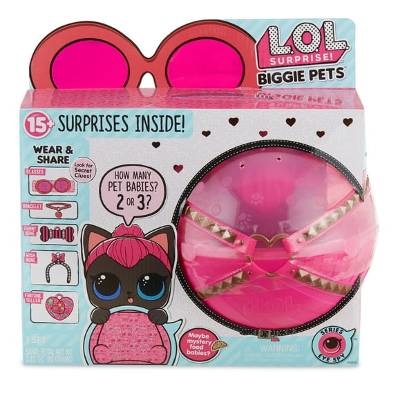 LOL Surprise Biggie Pet- Kitty, Great Gift for Kids Ages 4 5 6 