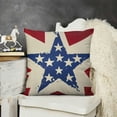 thumbnail image 2 of Pillow Covers Inch Throw Pillow Covers Stars Stripes Cushion Case Pillowcase Decorations for Sofa Couch, 2 of 5