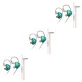 thumbnail image 1 of Sidaley AK6 PLUS Auriculares con cable Jack de 3,5 mm Auriculares con cable desmontable dinámico Auriculares portátiles para correr Cyan con Type1 NO1, 1 of 6