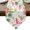 Pink, variant on Pink Flamingos Table Runner Linen Burlap Table Runner 36 Inches Small Tropical Summer Botanical Watercolor Dresser Scarves for Kitchen Island Coffee Dining Room Party Holiday Decoration 13"x36"