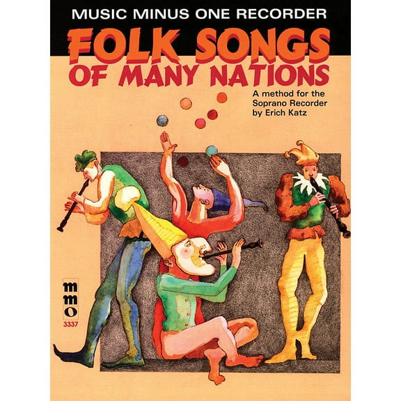 Folk Songs of Many Nations: Music Minus One Recorder