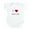 Cloud White, variant on CafePress - I Heart Book Club Onesie - Baby Light Bodysuit, Size Newborn - 24 Months