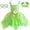 B, variant on Princess Tinkerbell Costume for Girls Green Fairy Fancy Halloween Birthday Party Outfit