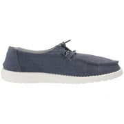 Hey Dude Womens Wendy Loafer - Chambray Navy/White