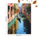 thumbnail image 3 of Qisvanset 12x16 Inch Neon Dragonfly & Flowers Canvas Print Wall Art, 3 of 5