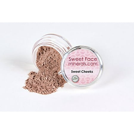 - SWEET CHEEKS Eye Shadow 5g Jar Mineral Makeup Bare Skin Sheer Liner Loose Powder Cover