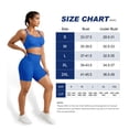 thumbnail image 2 of SHARICCA Womens Sport Bra High Impact Cross Back Workout Yoga Wireless Bra, 2 of 7
