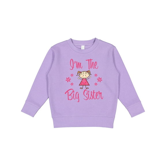 Inktastic The Big Sister Toddler Sweatshirt