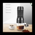 thumbnail image 3 of Espresso Coffee Maker Hand Press Capsule Ground Coffee Brewer Portable Coffee Machine Fit Coffee Powder Coffee Capsule,1 x Coffee Machine,Black, 3 of 7